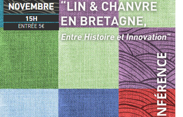 Conférence "LIN & CHANVRE EN BRETAGNE" par Andrée... Le 24 nov 2024