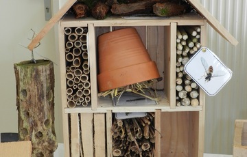 Atelier gîtes à insectes