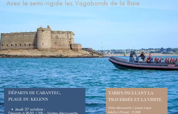 Château du Taureau : visite découverte depuis Carantec Du 22 au 31 oct 2024